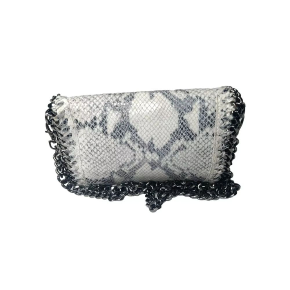 Borse in Pelle Italian Leather Crossbody Bag Snakeskin Embossed Clutch Purse